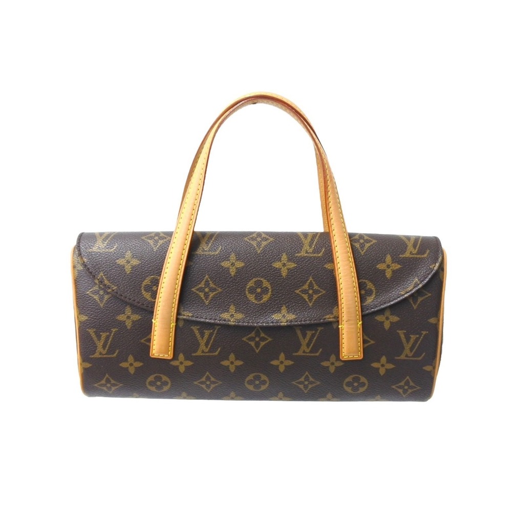 LOUIS VUITTON Monogram Sonatine handbag logo brown